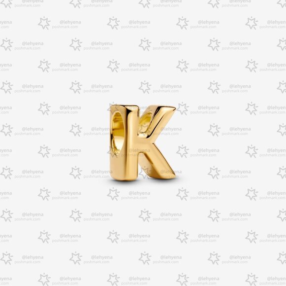 Pandora Jewelry - Pandora Letter K Alphabet Charm